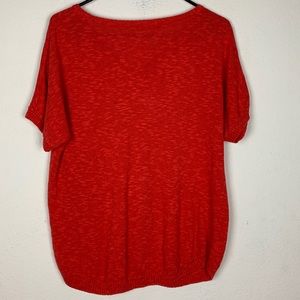 Eileen Fisher Tops - Eileen Fisher- Orange Short Sleeve Shirt size L Eileen Fisher Tops - Eileen Fisher- Orange Short Sleeve Shirt size L